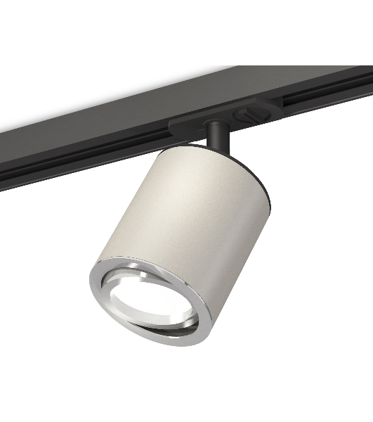 Светильник Ambrella light XT7423001 SGR/PSL/SBK серый песок/серебро полированное/черный песок MR16 GU5.3 (A2537, C7423, N7003)