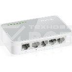 Коммутатор TP-Link SOHO TL-SF1005D Коммутатор 5-port 10/100M mini Desktop Switch, 5 10/100M RJ45 ports, Plastic case, фото22