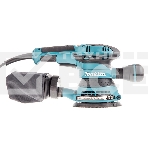 Шлифовальная машина Makita BO5041 ЭШМ,300Вт,ф125мм,4000-12000об\м,ампл-2.8мм,1.4кг,кор,п\сборник,доп.рукоятка, фото8