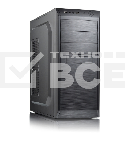 Компьютерный корпус c блоком питания Foxline  FL-815-FZ450R  ATX , 450W , 2xUSB2.0, powcord