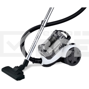Пылесос Centek CT-2528 белый/черный, 350/2000 Вт, уборка сухая, пылесборник циклонный фильтр, 1.5 л
