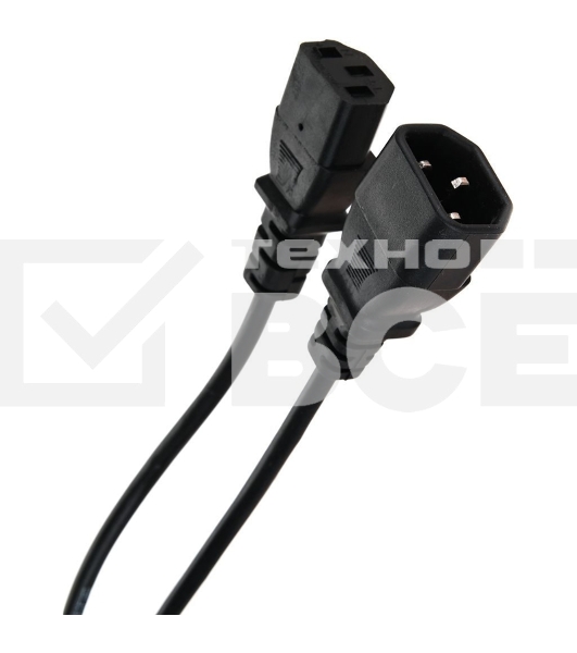 Кабель монитор - компьютер (UPS to устройство) 220V 1.8м VCOM/TELECOM