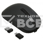 Мышь беспроводная Oklick 636LWC черный, 2400 dpi, радиоканал, USB/USB-C, кнопки - 6, фото8