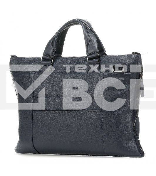 Сумка для ноутбука Piquadro Modus CA4021MOS/BLU синий натур.кожа