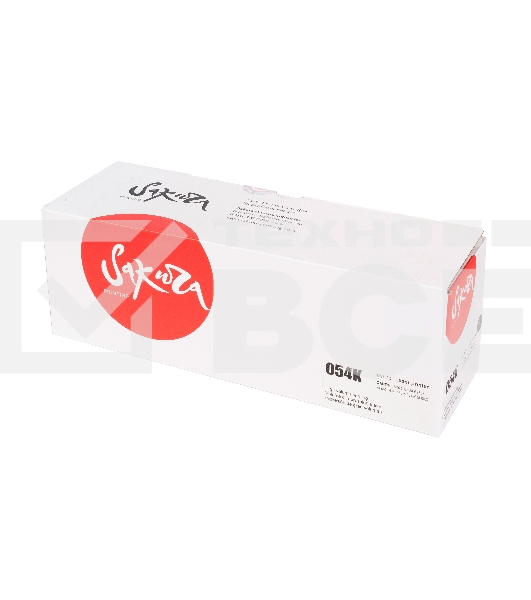 Картридж Sakura CRG054K для Canon i-SENSYS LBP 621Cw/ 623Cdw, MF 641Cw/ 643Cdw/ 645Cx, черный, 1500 к.