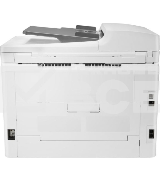 МФУ лазерный HP Color LaserJet Pro M183fw (7KW56A), A4, цветной, печ. до 16 стр/мин., скан. до 15 стр/мин. (ч/б) 8 стр/мин. (цвет), 600 x 600 dpi (печать) 1200x1200dpi (скан.), USB, RJ-45, Wi-Fi, Air Print, Mopria