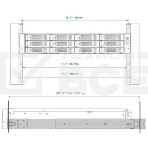 Направляющие Qnap RAIL-B02 for TVS-x71U/TS-x53U/x70U-RP/x69U-RP, фото3