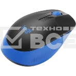 Мышь беспроводная Logitech M190 черный/синий, 1000 dpi, радиоканал, USB, кнопки - 3, фото4