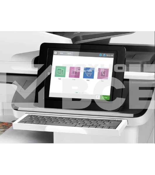 МФУ лазерное HP Color LaserJet Enterprise Flow MFP M776z (3WT91A), A3, цветной, печ. до 46 стр/мин. (А4) до 26 стр/мин. (А3), скан. до 120 стр/мин., 1200 x 1200 dpi (печать) 600x600dpi (скан.), USB, RJ-45, Air Print, Mopria