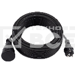 Удлинитель силовой Starwind ST-PS1.20/FRB-16 3x1.0 кв.мм 1 розет. 20 м КГ 16A без катушки черный, фото4