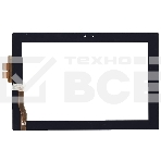 Сенсорное стекло (тачскрин) для Asus Padfone A66 station, черное, фото2