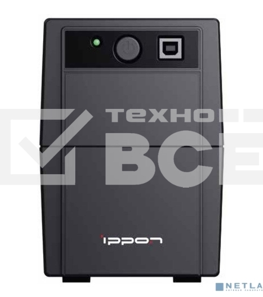 Источник бесперебойного питания Ippon Back Basic 850S Euro 480Вт 850ВА черный
