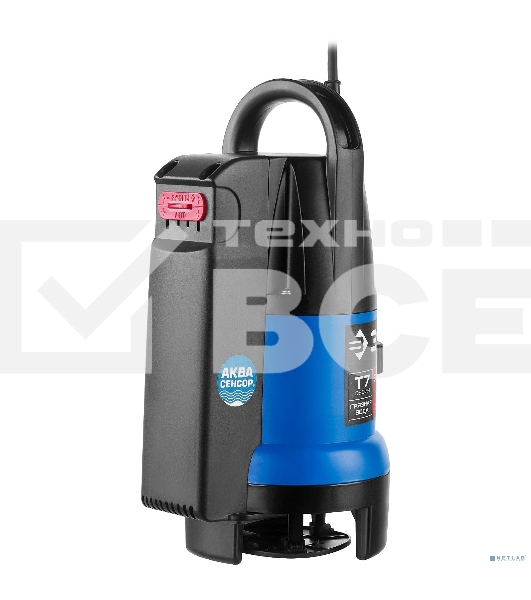 Насос ЗУБР НПГ-Т7-550 т7 аквасенсор погружн дренаж. для грязн водыd частиц до 35мм 550Вт датчик ур