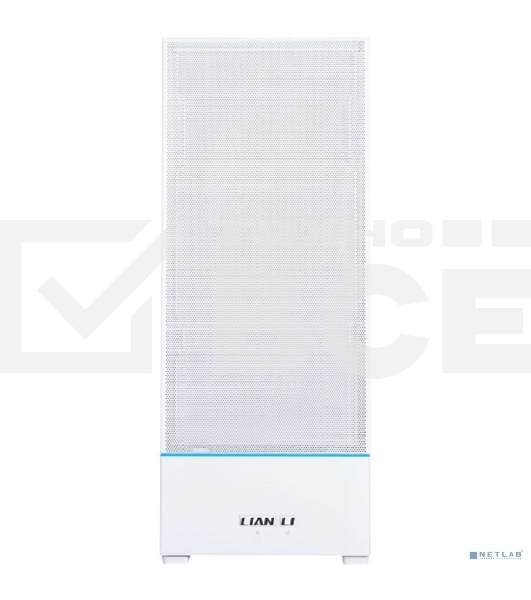 Корпус Lian Li SUP01W / White / 3 x 120mm PWM Fan / PCIe4.0 Riser Cable / Mid-Tower, TG / G99.SUP01W.R0