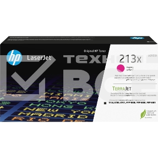 Картридж лазерный HP 213X Magenta High Yield Original LaserJet Toner Cartridge