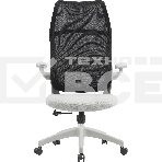 Кресло компьютерное Cactus CS-GMC505-BKGY черный, сиденье серый, сетка/ткань, крестов. пластик, пластик серый, фото8