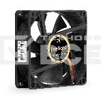 Вентилятор для корпуса ExeGate EX08020S3P-24 черный, 80 мм, 3900 об/мин, 41.2 дБ, 3 pin, фото 1