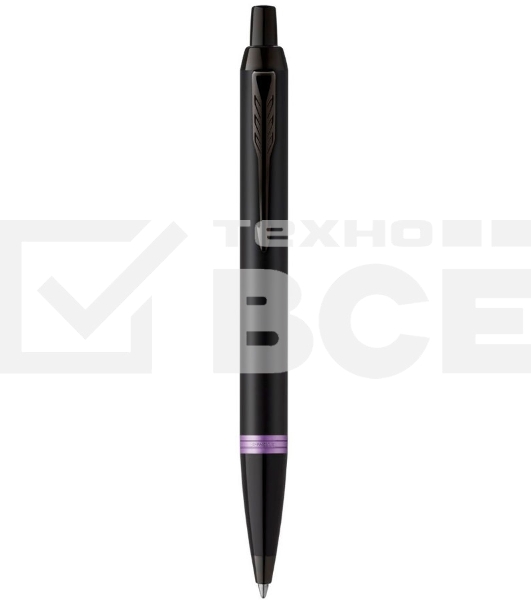 Ручка шариковая Parker IM Vibrant Rings K315 (CW2172951) Amethyst Purple PVD M син. черн. подар.кор.