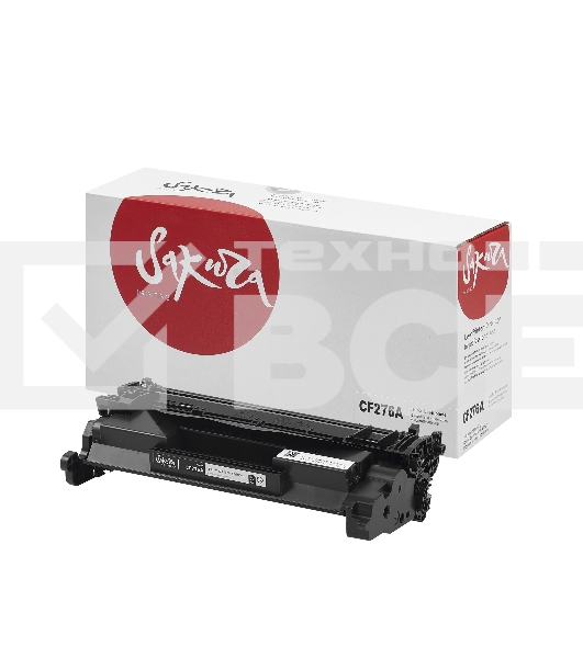 Картридж лазерный Sakura CF276A (76A) для HP, черный, 3000 к.