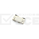 Разъем FPC Flip-Lock 0510-10RLGF 10 pin высота 1мм шаг 0,5мм, фото 1