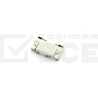 Разъем FPC Flip-Lock 0510-10RLGF 10 pin высота 1мм шаг 0,5мм