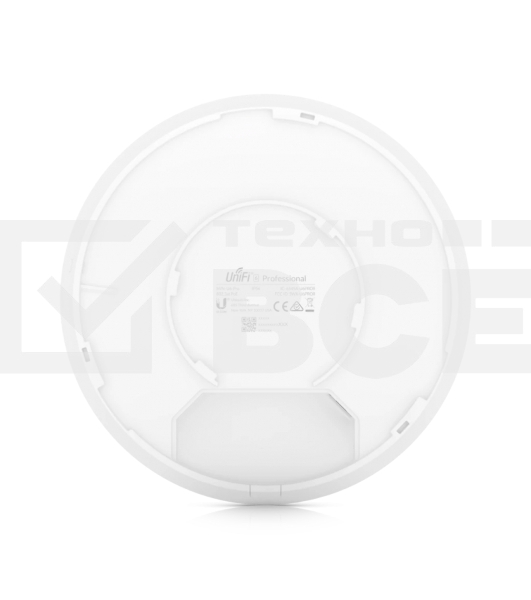 Точка доступа Ubiquiti UniFi 6 AP Pro [U6-Pro] 2.4+5 ГГц, Wi-Fi 6, 4х4 MU-MIMO, 802.3at, 1х 1G RJ45