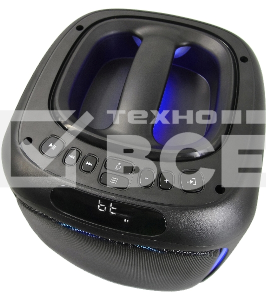 Минисистема Digma D-MC1700 черный 30Вт FM USB BT micro SD