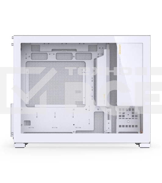 Корпус без блока питания Case JONSBO D32 PRO, Mini-Tower, TG, no fan, 2xUSB-A 3.2 + 1xUSB-C 3.2, mATX, mDTX, mITX White