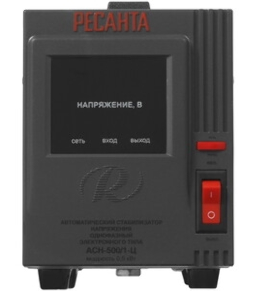 Стабилизатор напряжения Ресанта АСН-500/1-Ц 63/6/1