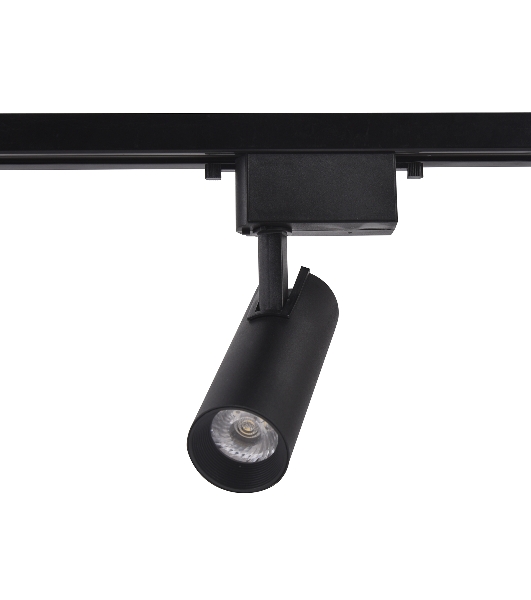 Трековый однофазный светодиодный светильник Ambrella light GL5858 BK черный LED 10W 4200K 24°