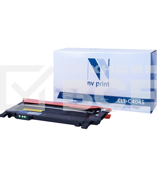 Картридж NVPrint совместимый Samsung CLT-C404S Cyan для SL-C430/C430W/C480/C480W/C480FW (1000k)