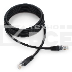 Патч-корд UTP Cablexpert PP12-3M/BK 5e, 3м, литой, многожильный (черный), фото4