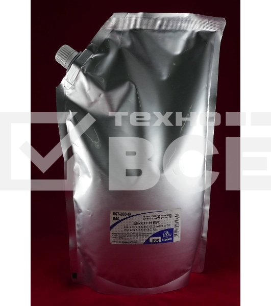 Тонер Brother TN 2075/85/2135/75 HL 2030/35/40/75/2140/50/70 (пакет 1kg) Black&White Standart