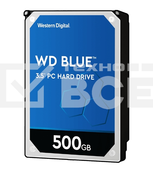 Жесткий диск Western Digital Original SATA-III 500Gb WD5000AZLX Blue (7200rpm) 32Mb 3.5