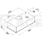 Кухонная вытяжка Maunfeld CROSBY HARDY 60 BLACK, фото13