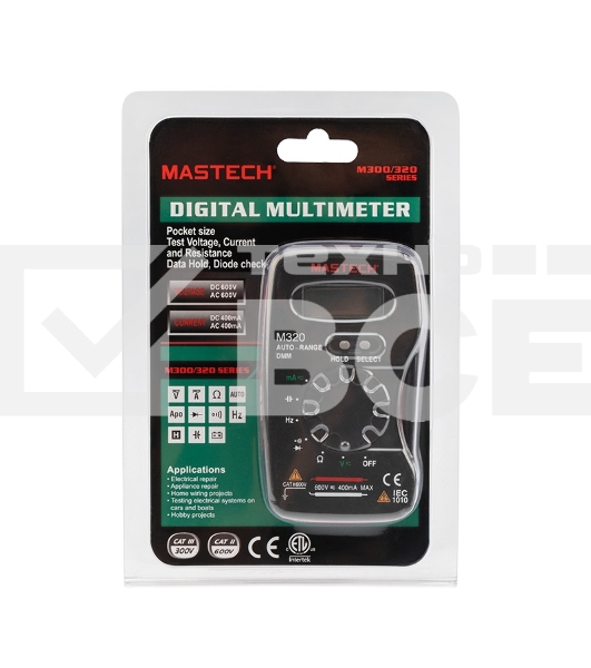 Портативный мультиметр MASTECH  M320 13-2009