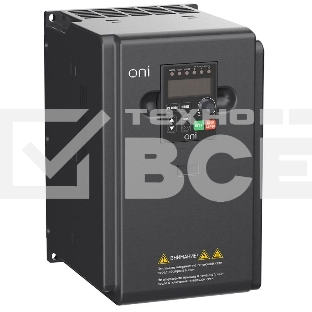 Преобразователь частоты A150 380В 3ф 5.5кВт 13А встроенный торм. модуль ONI A150-33-55NT