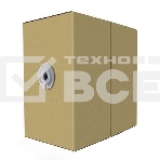 Кабель сетевой Buro BU-CCA-050 UTP 4 пары cat5E solid 0.50мм CCA 305м серый, фото 1