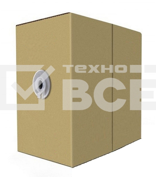 Кабель сетевой Buro BU-CCA-050 UTP 4 пары cat5E solid 0.50мм CCA 305м серый
