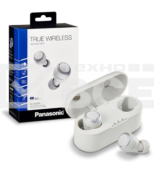 Гарнитура вкладыши Panasonic RZ-S300WGE-W белый беспроводные bluetooth в ушной раковине
