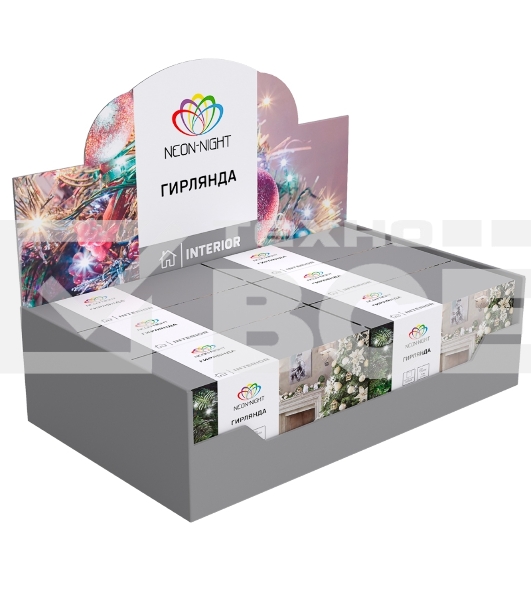 Гирлянда «Твинкл-Лайт» 10 м, прозрачный ПВХ, 80 LED, белое свечение NEON-NIGHT