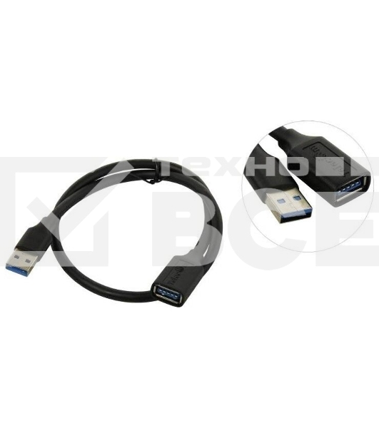 Кабель USB3 0.5M TELECOM TUS708-0.5M