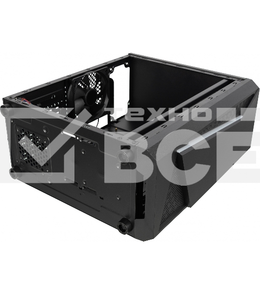 Компьютерный корпус Accord ACC-CL295RGB черный без БП ATX 4x120mm 2xUSB2.0 1xUSB3.0 audio