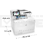 МФУ лазерный HP Color LaserJet Pro M480f (3QA55A), A4, цветной, печ. до 27 стр/мин., скан. до 29 стр/мин. (ч/б) 20 стр/мин. (цвет), 600 x 600 dpi, USB, RJ-45, Air Print, Mopria, фото11