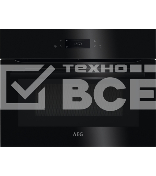 Микроволновая печь встраиваемая AEG KMK721880B чёрный, 42 л, 1000 Вт, переключатели - сенсорные