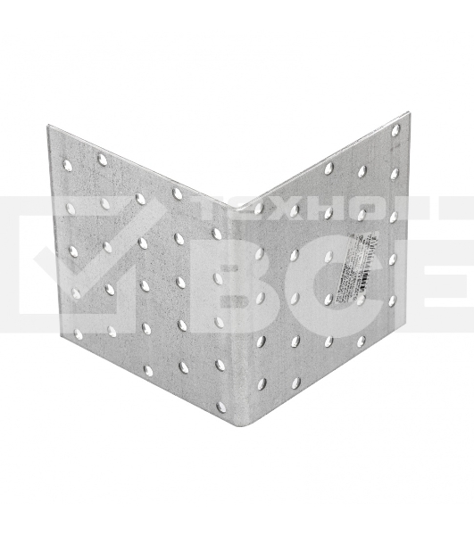 Крепежный уголок равносторонний, KUR 100x100x100 мм, Россия Сибртех