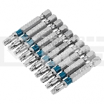 Набор бит TORX 25х50, сталь S2, 10 шт. Gross, фото2