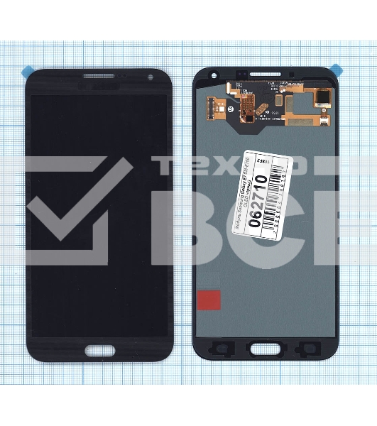 Дисплей для Samsung Galaxy E7 SM-E700 OLED черный