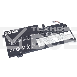 Аккумуляторная батарея для ноутбука Lenovo ThinkPad S2 13 (01AV400-3S1P) 11.4V 42Wh OEM черная