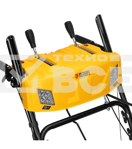Бензиновая снегоуборочная машина SBM 610DT PRO, 212cc, гусеницы, эл.старт, блок. дифф.  Denzel